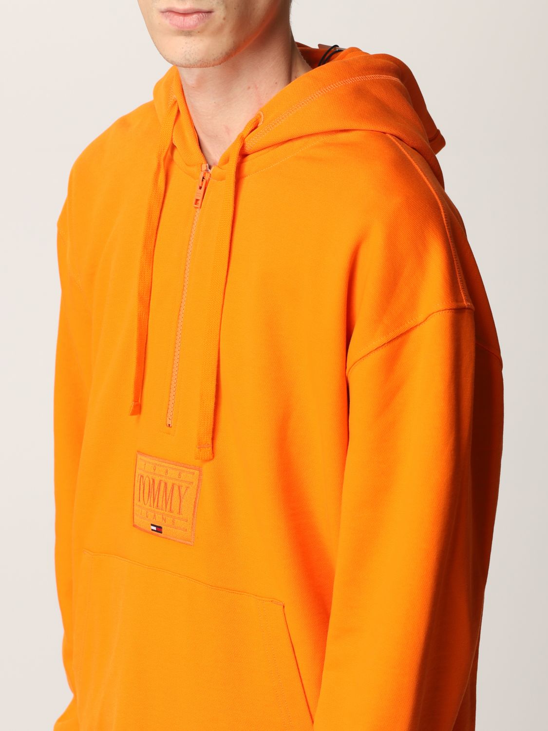 Sweatshirt Tommy Hilfiger: Sweatshirt men Tommy Hilfiger orange 4