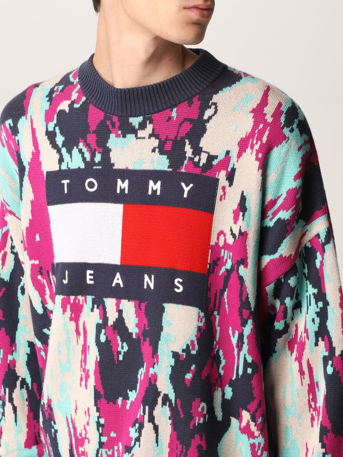 Sweatshirt Tommy Hilfiger: Sweatshirt men Tommy Hilfiger military 4