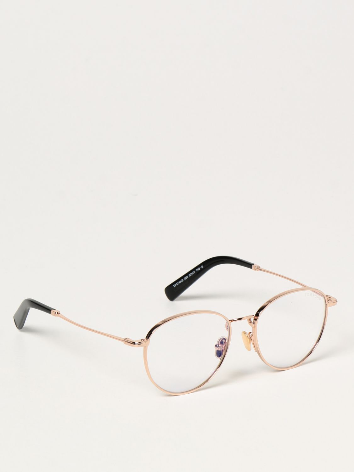 Glasses Tom Ford: Tom Ford metal eyeglasses gold 1