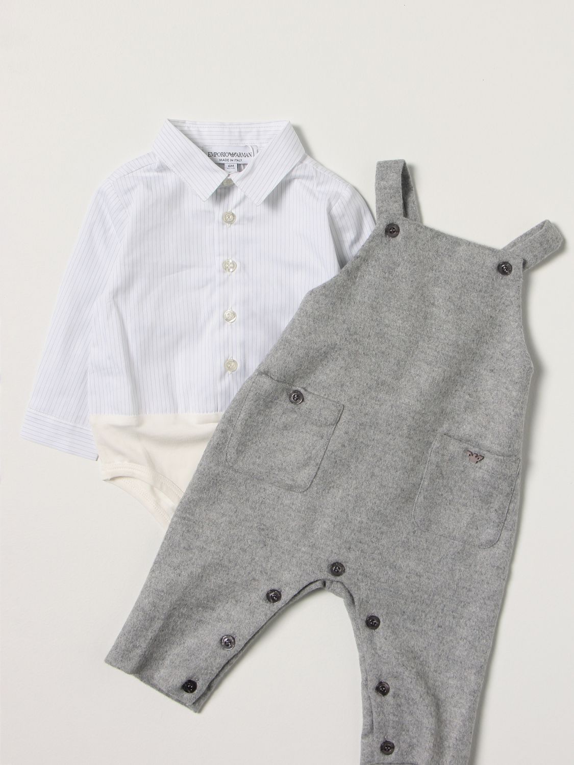 Tracksuits Emporio Armani: Emporio Armani cotton overalls and body grey 3