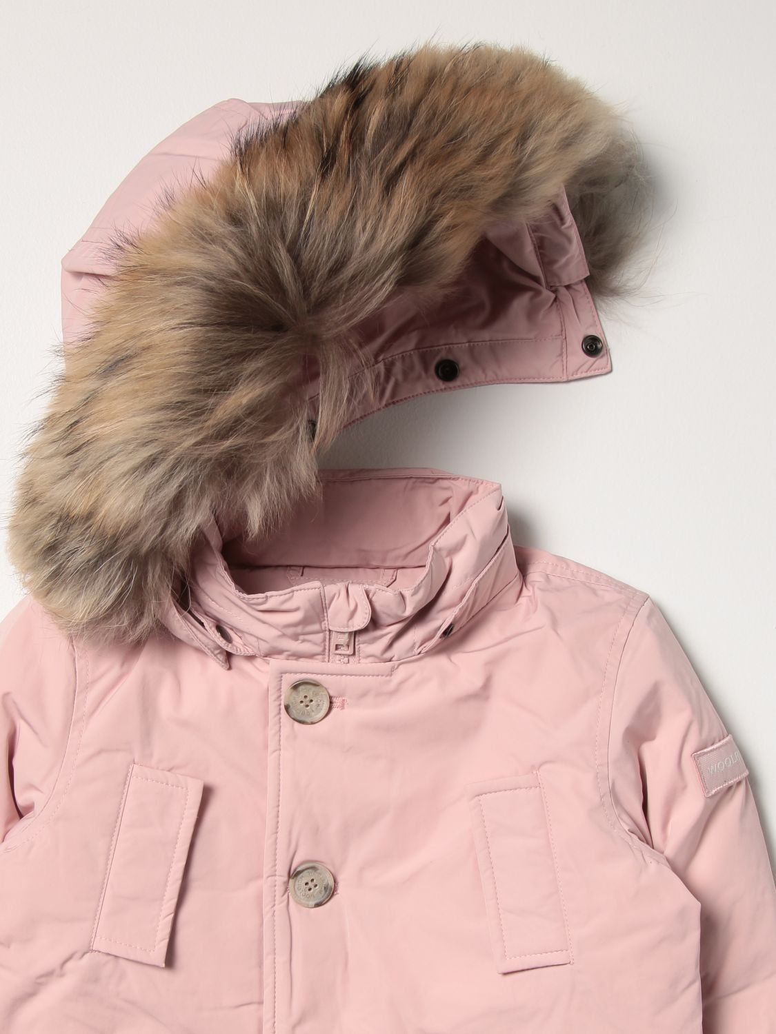 Jacket Woolrich: Woolrich jacket for baby pink 3