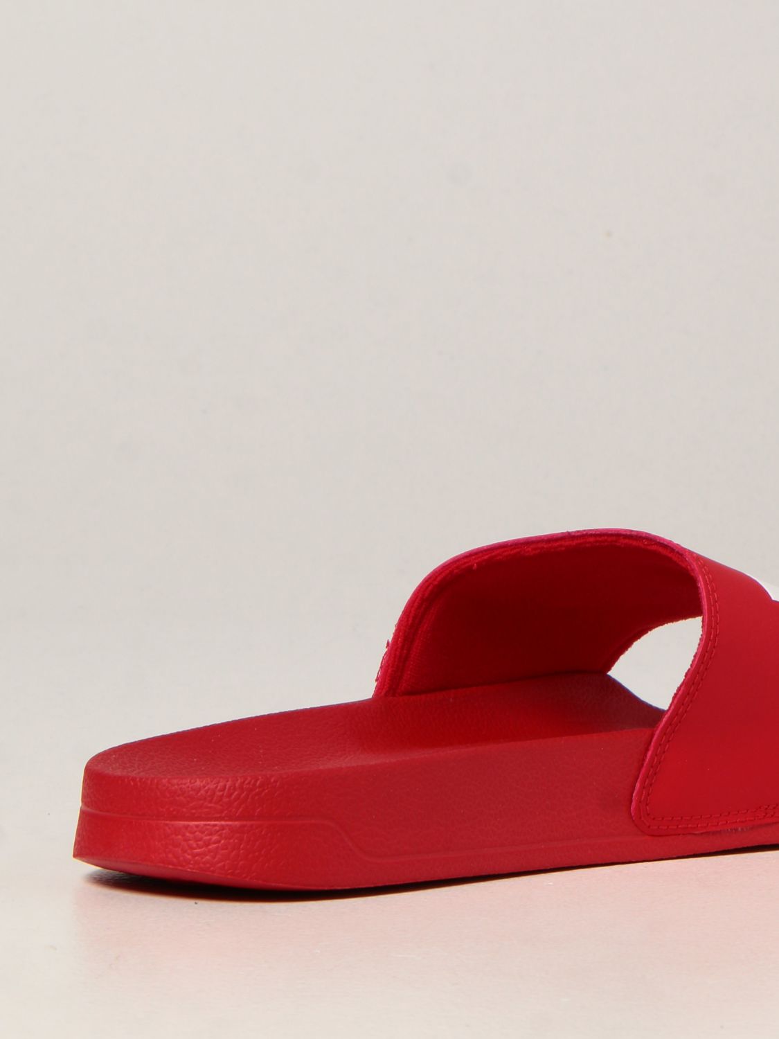 ADIDAS ORIGINALS: rubber slipper - Red | Adidas Originals sandals FU8296 online