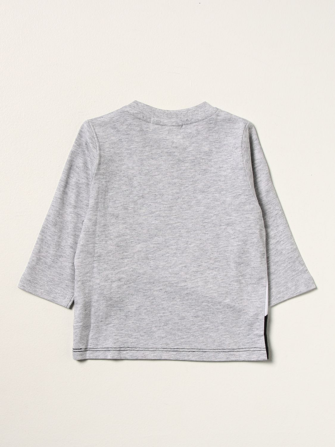 T-shirt Hugo Boss: Hugo Boss T-shirt in stretch cotton with logo grey 2