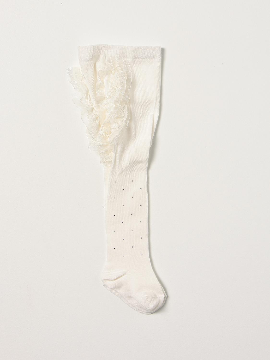 Monnalisa Chaussettes Bebe Enfant Chaussettes Bebe Monnalisa Enfant Jaune Creme Chaussettes Bebe Monnalisa Giglio Com