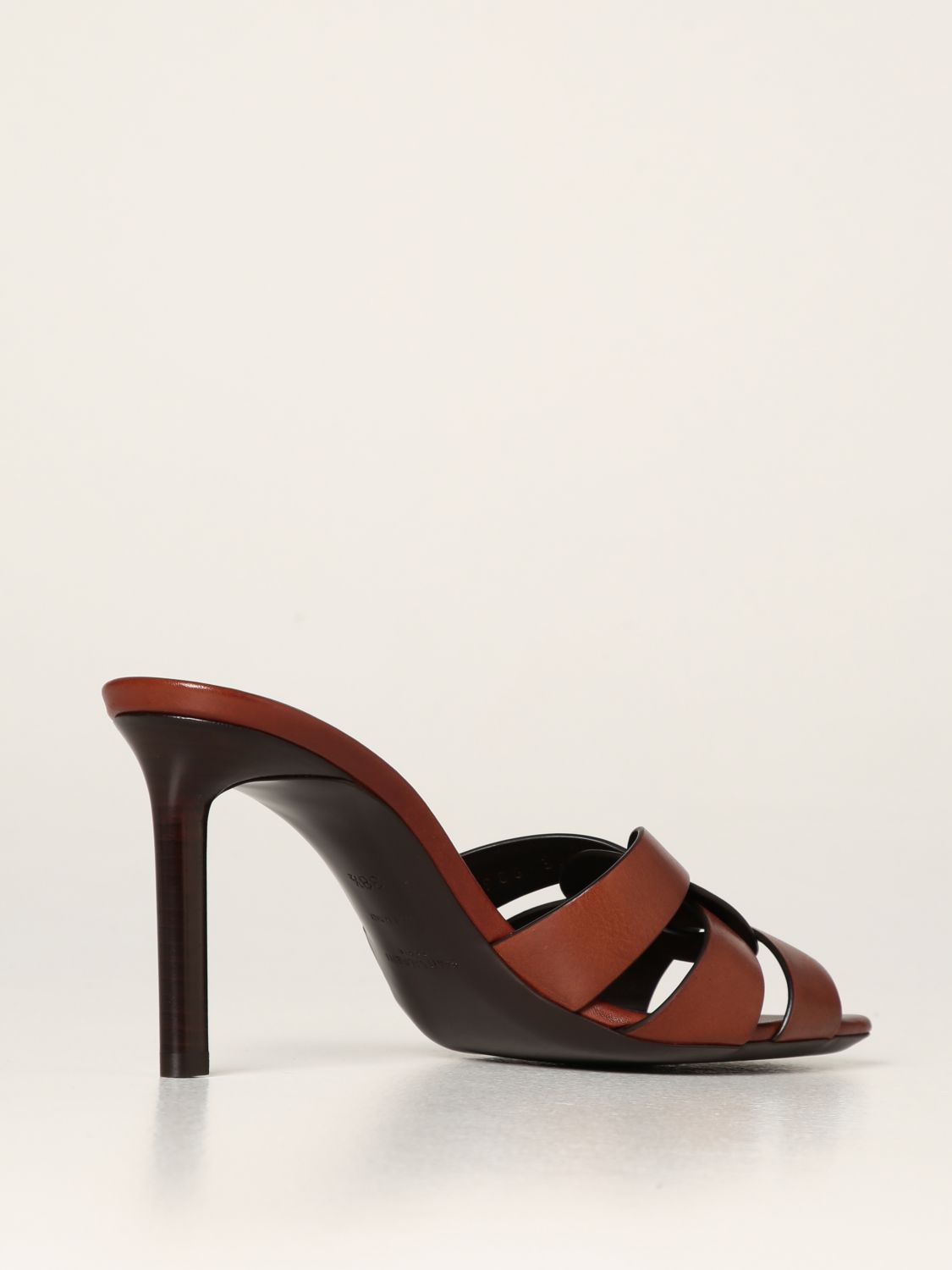 Sandales à talons Saint Laurent: Chaussures à talons femme Saint Laurent cuir 3