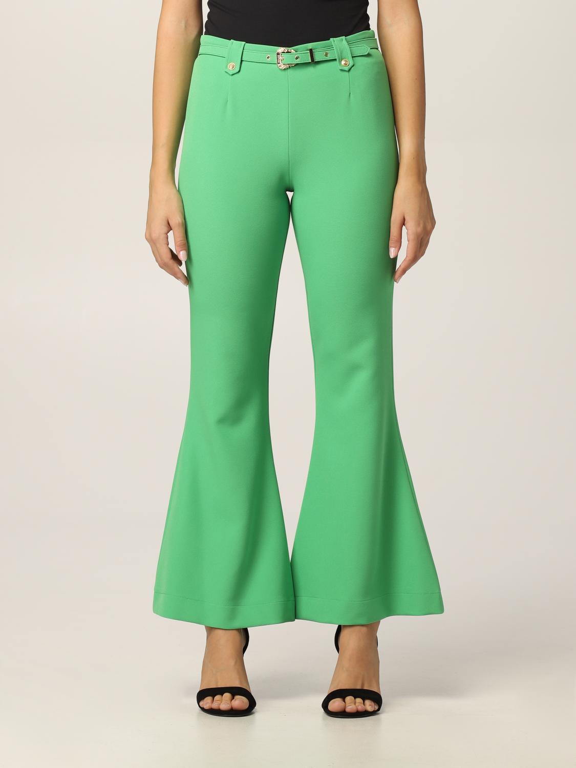 versace green pants