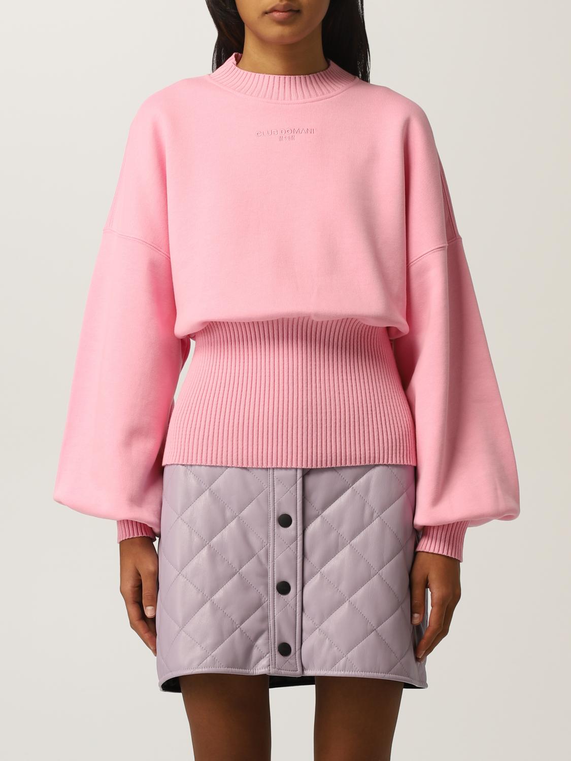 msgm pink sweatshirt