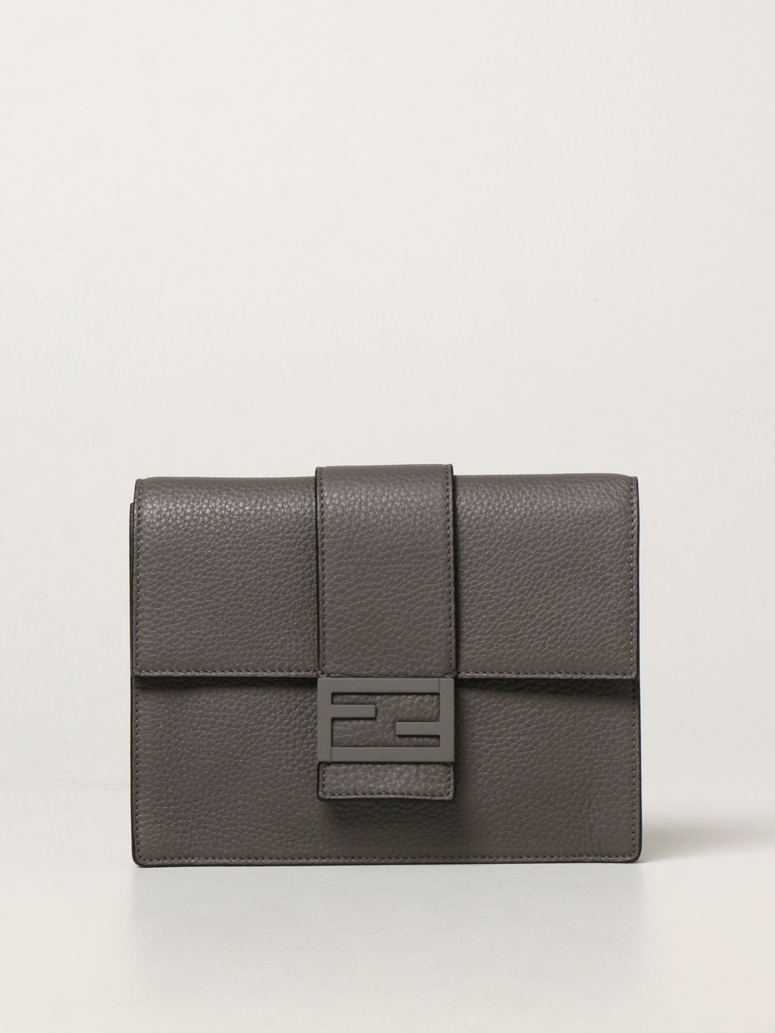 Baguette Leather Grey