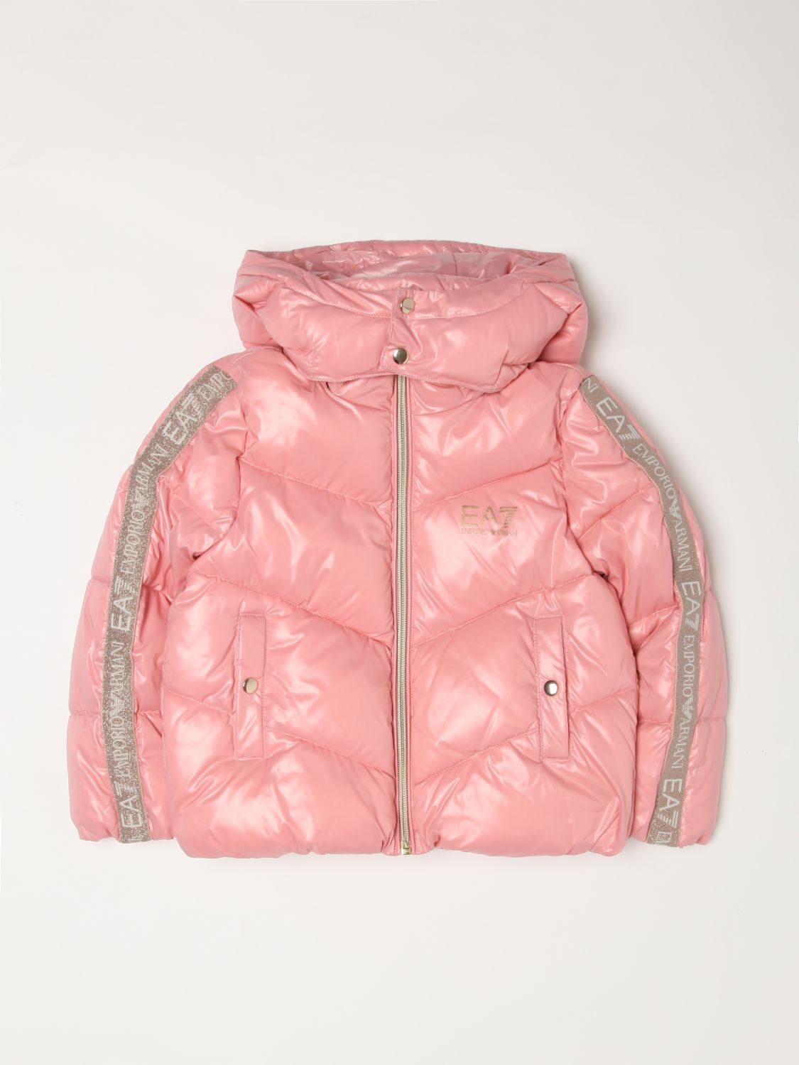 Jacket Ea7: Coat kids Ea7 pink 1