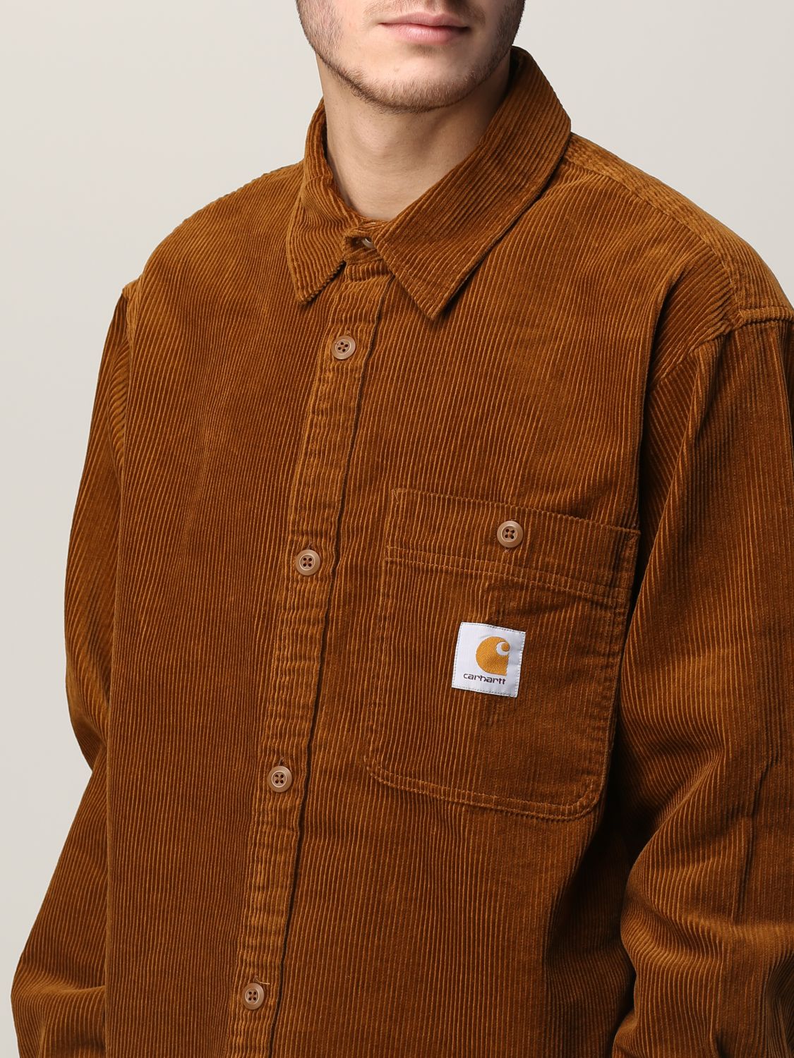 Shirt Carhartt Wip: Carhartt Wip shirt for men brown 3