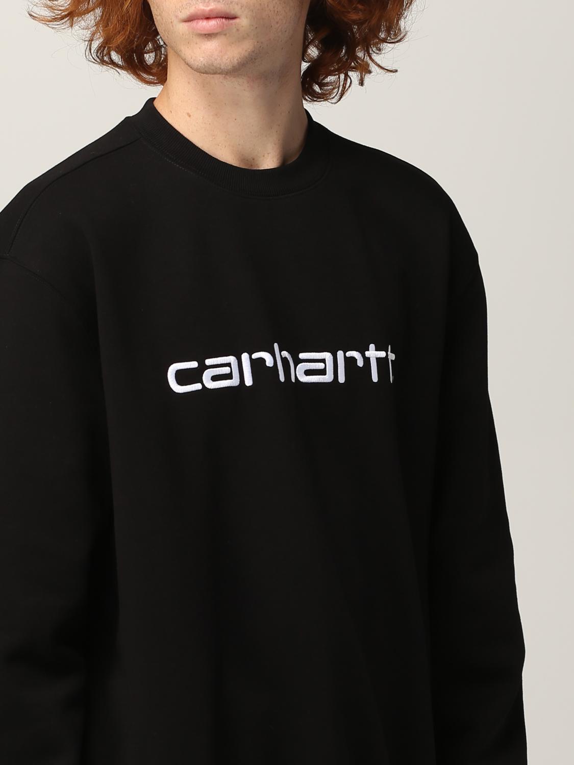 CARHARTT: Sudadera hombre - Negro | Sudadera Carhartt I03022903 GIGLIO.COM