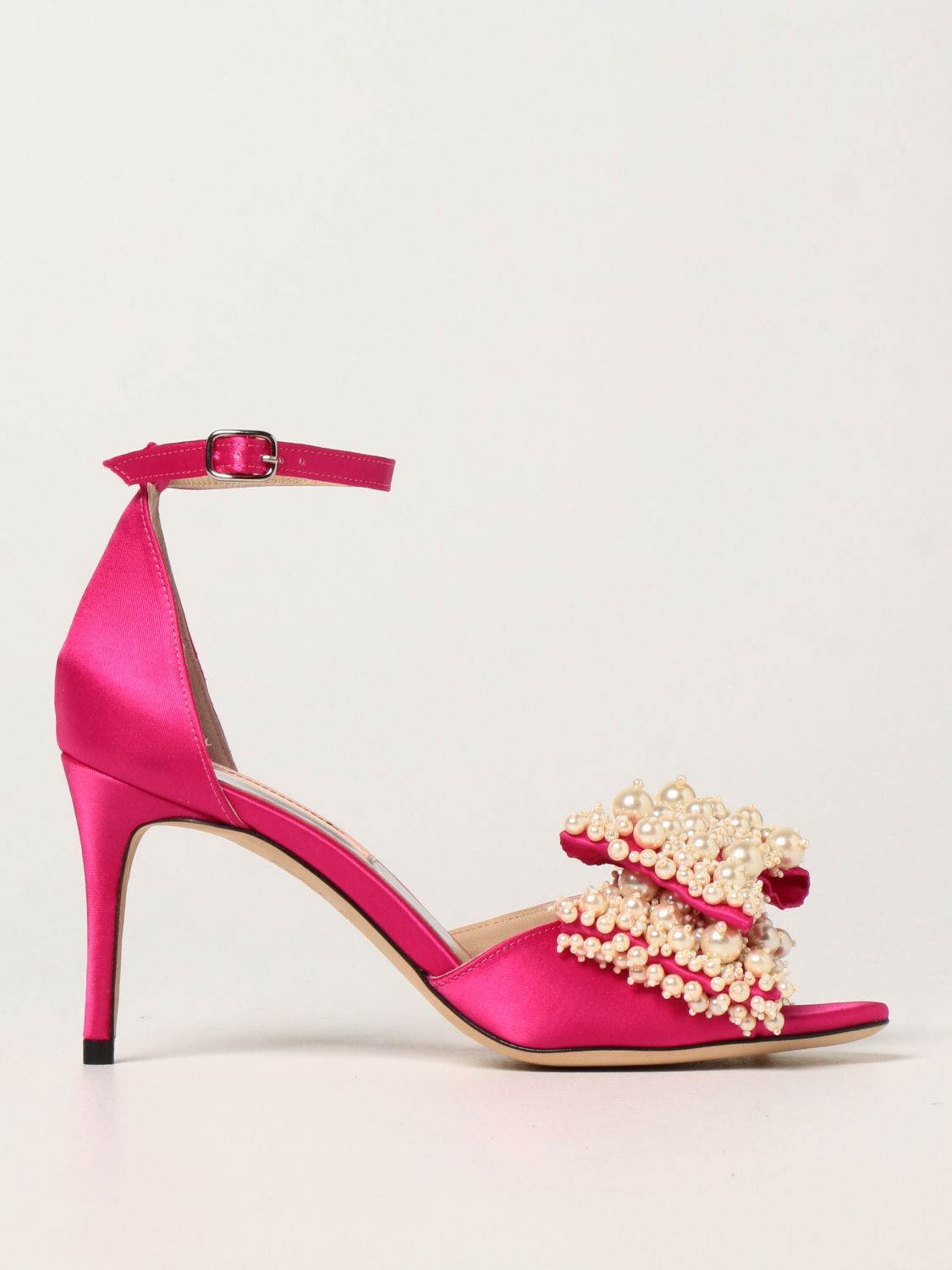 高跟凉鞋 Custommade: 平跟凉鞋 女士 Custommade 紫红色 1
