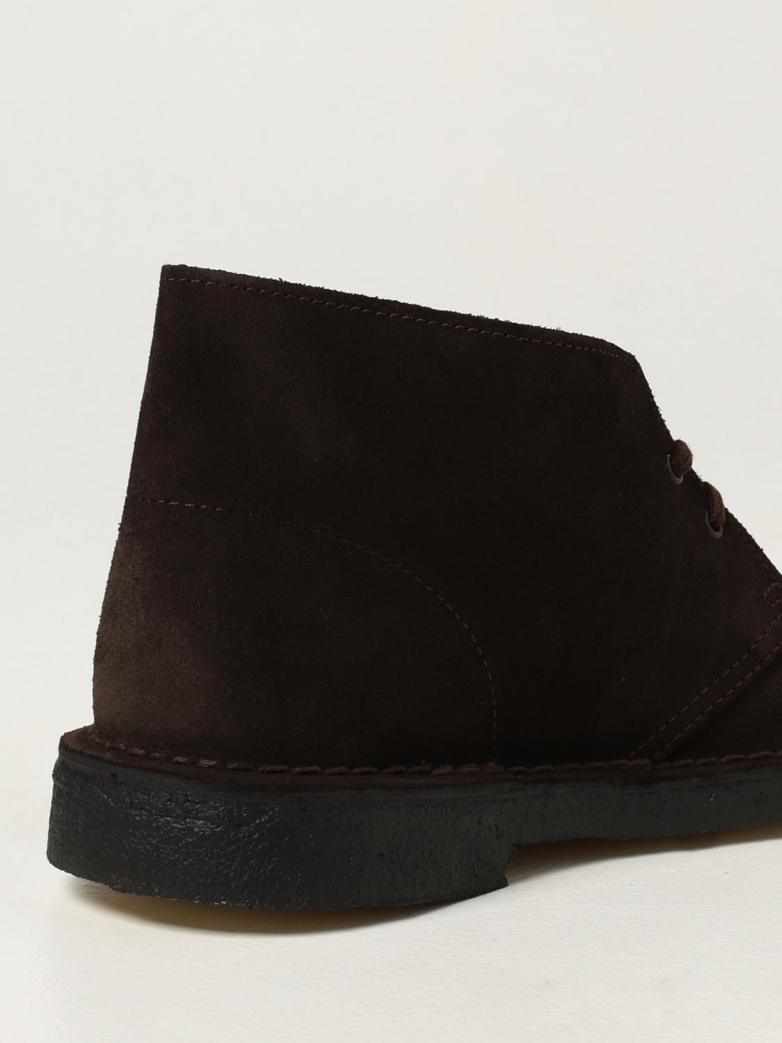 CLARKS: Polacco Desert Boot Originals in suede - Marrone | Polacchine Clarks  261382 GIGLIO.COM