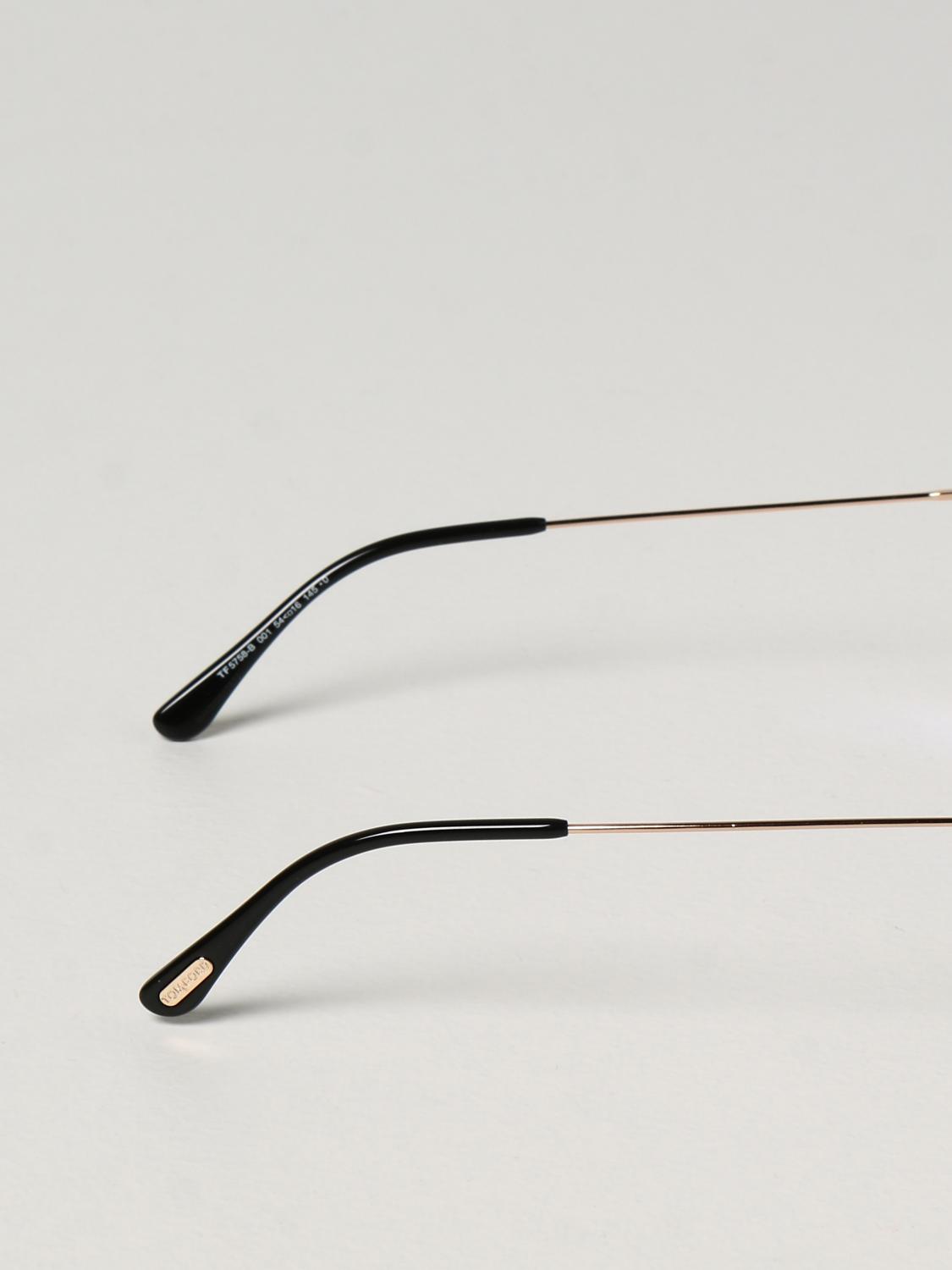 Tom Ford Outlet: acetate eyeglasses - Black | Tom Ford glasses TF 5758 ...