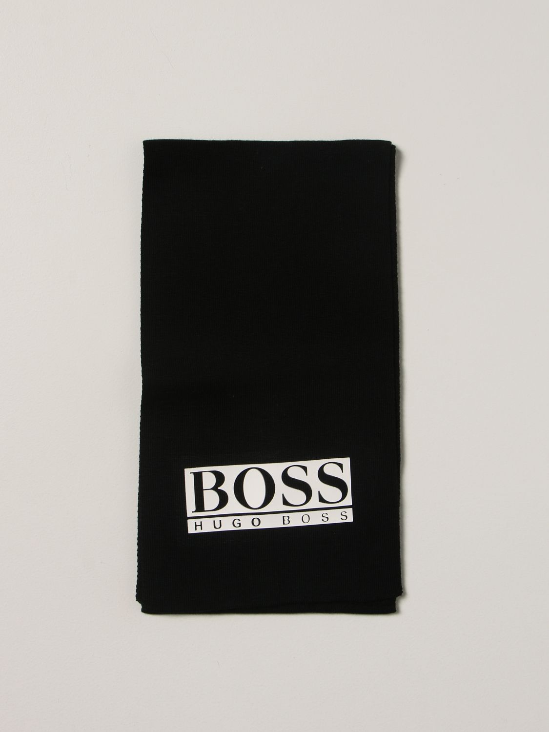 男童围巾 Hugo Boss: 男童围巾 儿童 Boss 黑色 1