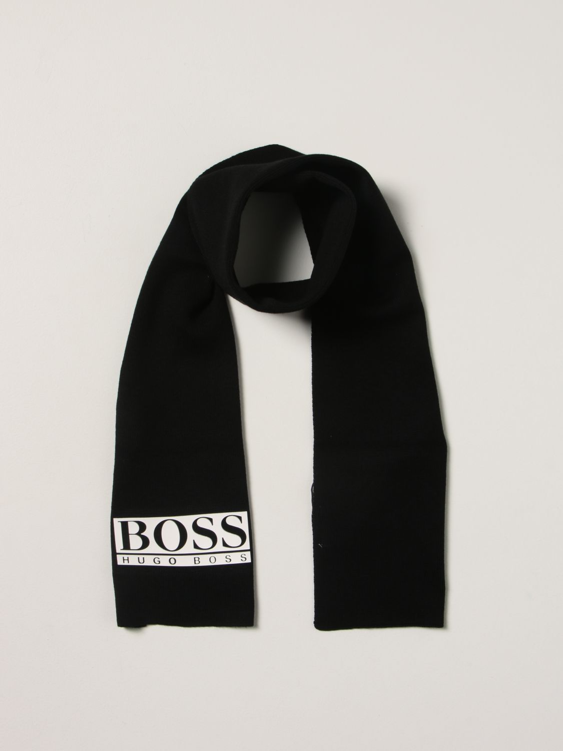 男童围巾 Hugo Boss: 男童围巾 儿童 Boss 黑色 2
