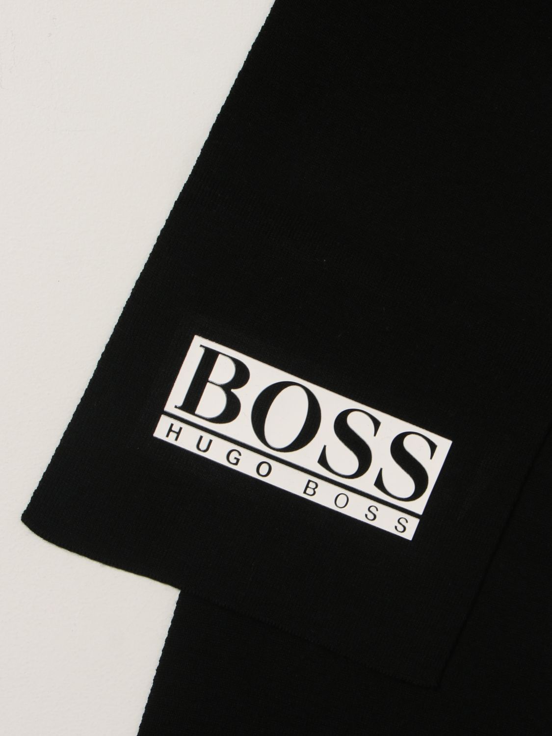 男童围巾 Hugo Boss: 男童围巾 儿童 Boss 黑色 3