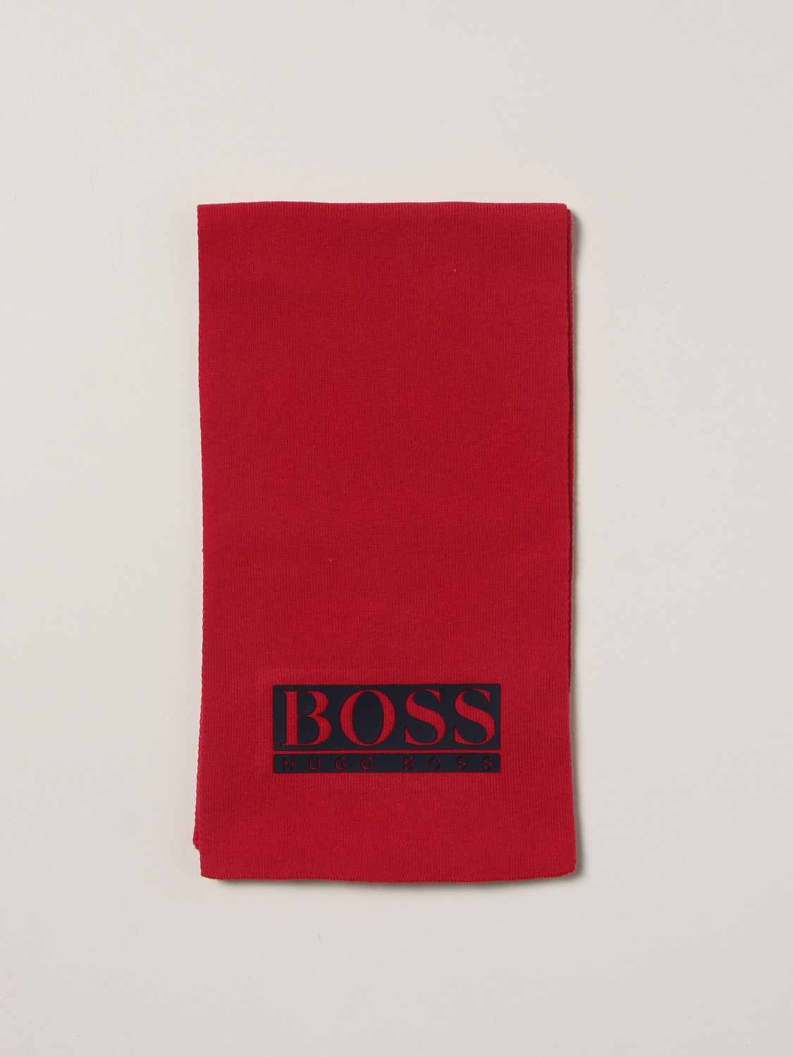 男童围巾 Hugo Boss: 男童围巾 儿童 Boss 红色 1