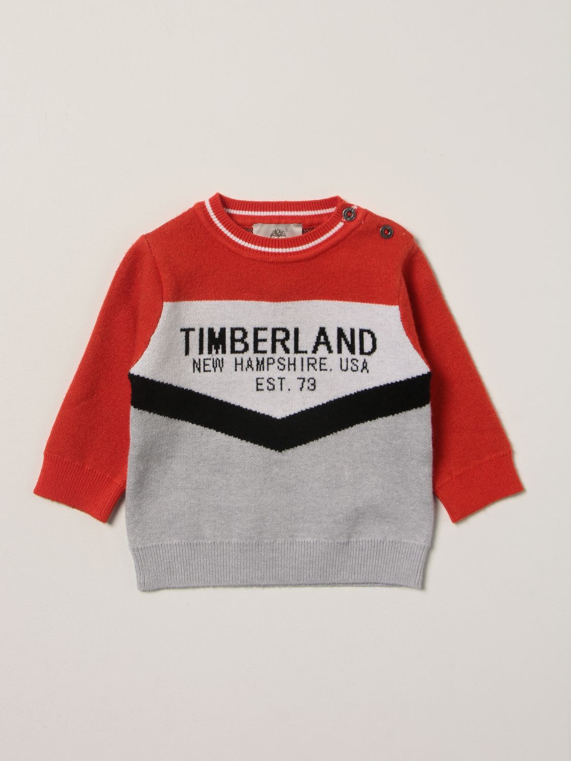 Sweater Timberland: Sweater kids Timberland orange 1