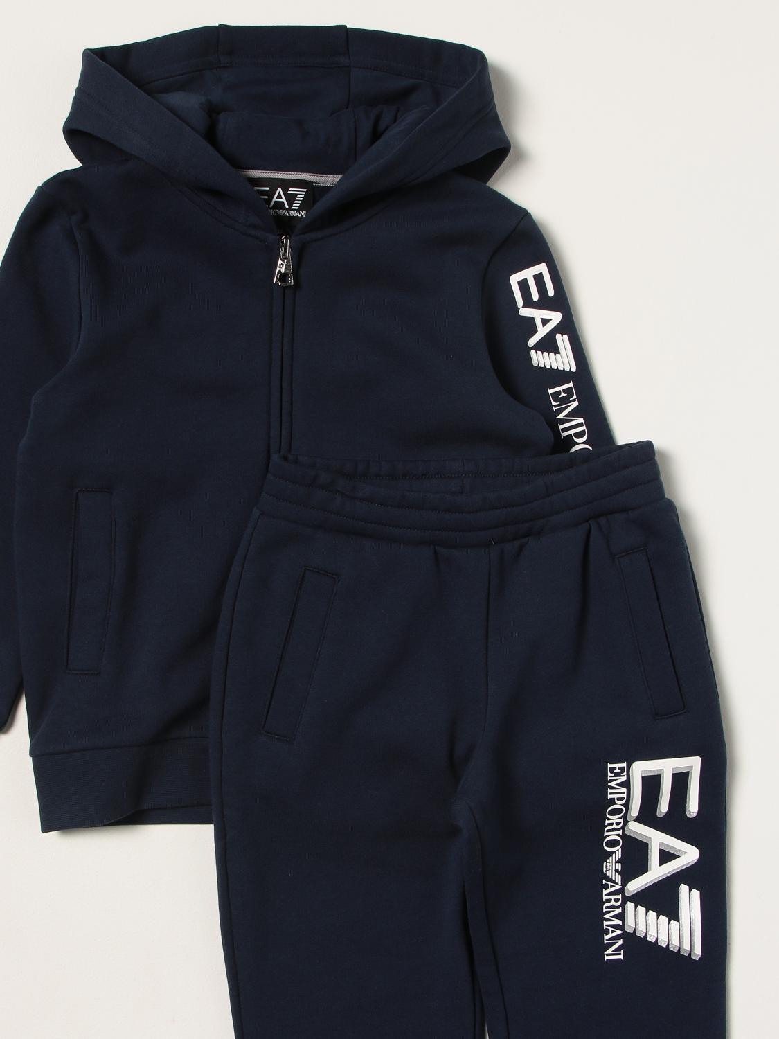 armani tracksuit navy