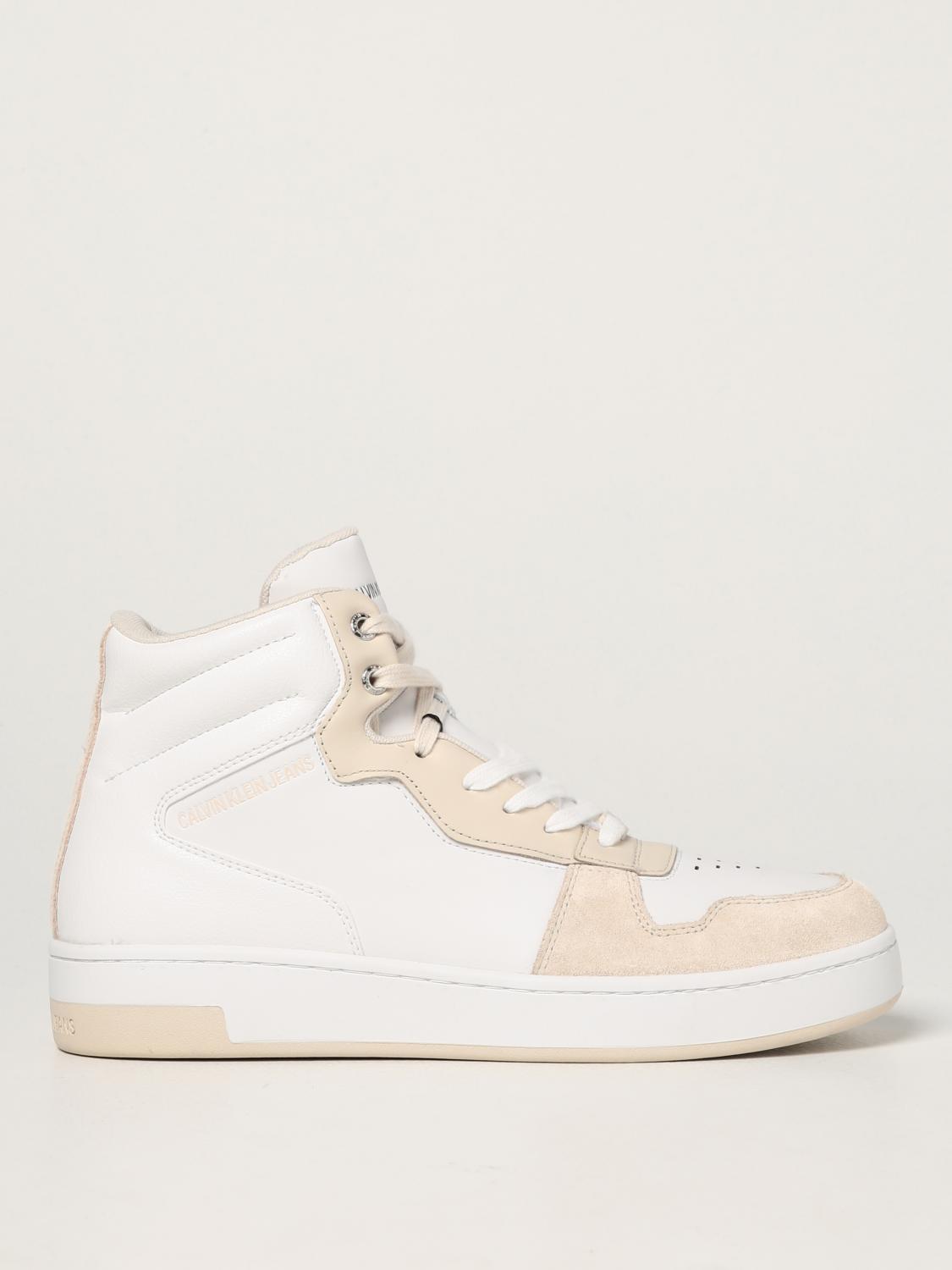 CALVIN KLEIN JEANS: sneakers for man - White | Calvin Klein Jeans ...