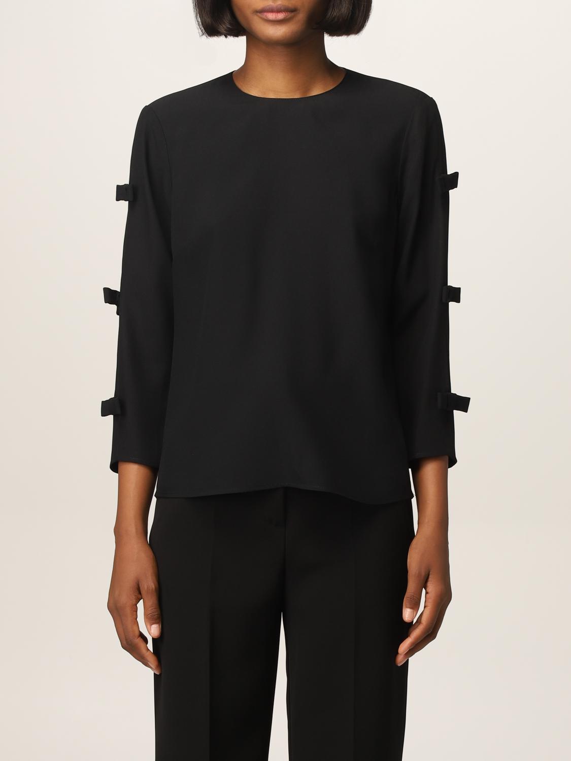 RED VALENTINO: Shirt women | Shirt Red Valentino Women Black | Shirt 