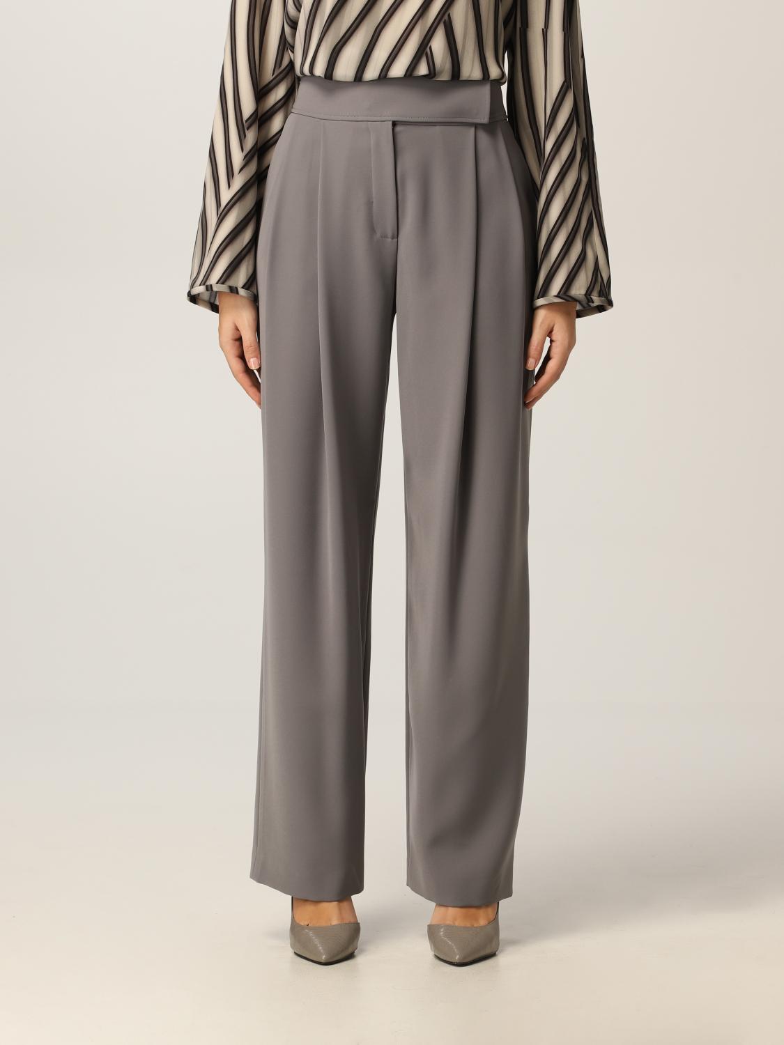 Emporio Armani Outlet: Pantalone elegante - Grigio | Pantalone Emporio  Armani 6K2P62 2NWAZ GIGLIO.COM