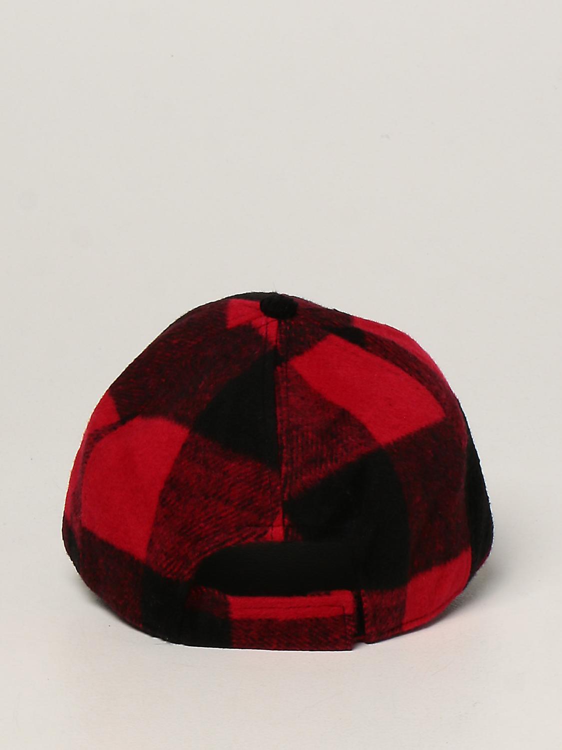 MC2 SAINT BARTH: Cappello in misto cotone - Rosso | Cappello Mc2 Saint Barth  BASEBALL ESC4V0 GIGLIO.COM