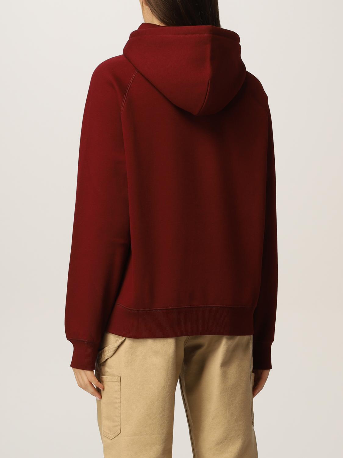 CARHARTT: Sudadera mujer - Rojo | Sudadera Carhartt I02839203 GIGLIO.COM