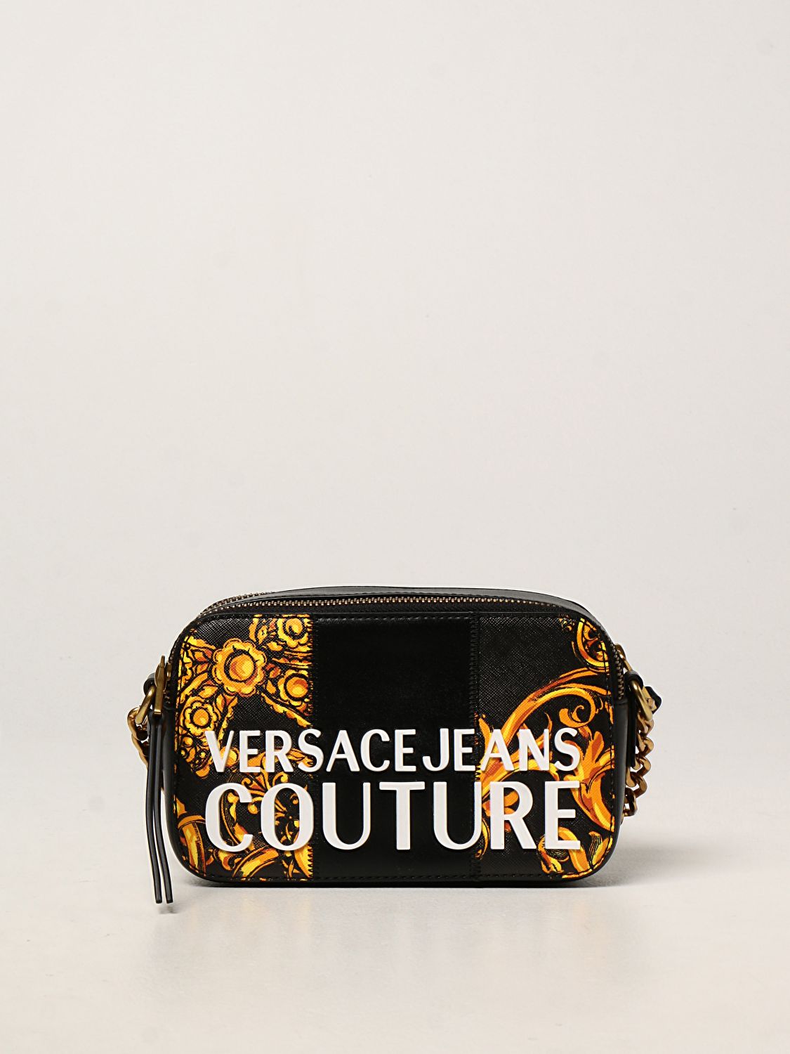 Mini bag Versace Jeans Couture: Versace Jeans Couture bag in synthetic leather black 1