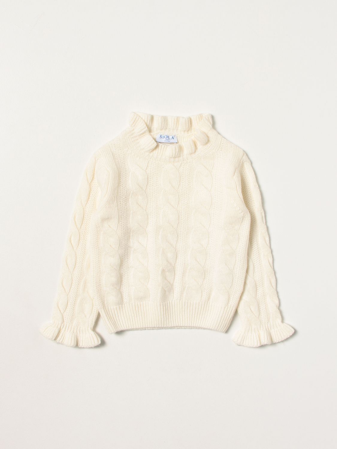 Sweater Siola: Sweater kids Siola yellow cream 1