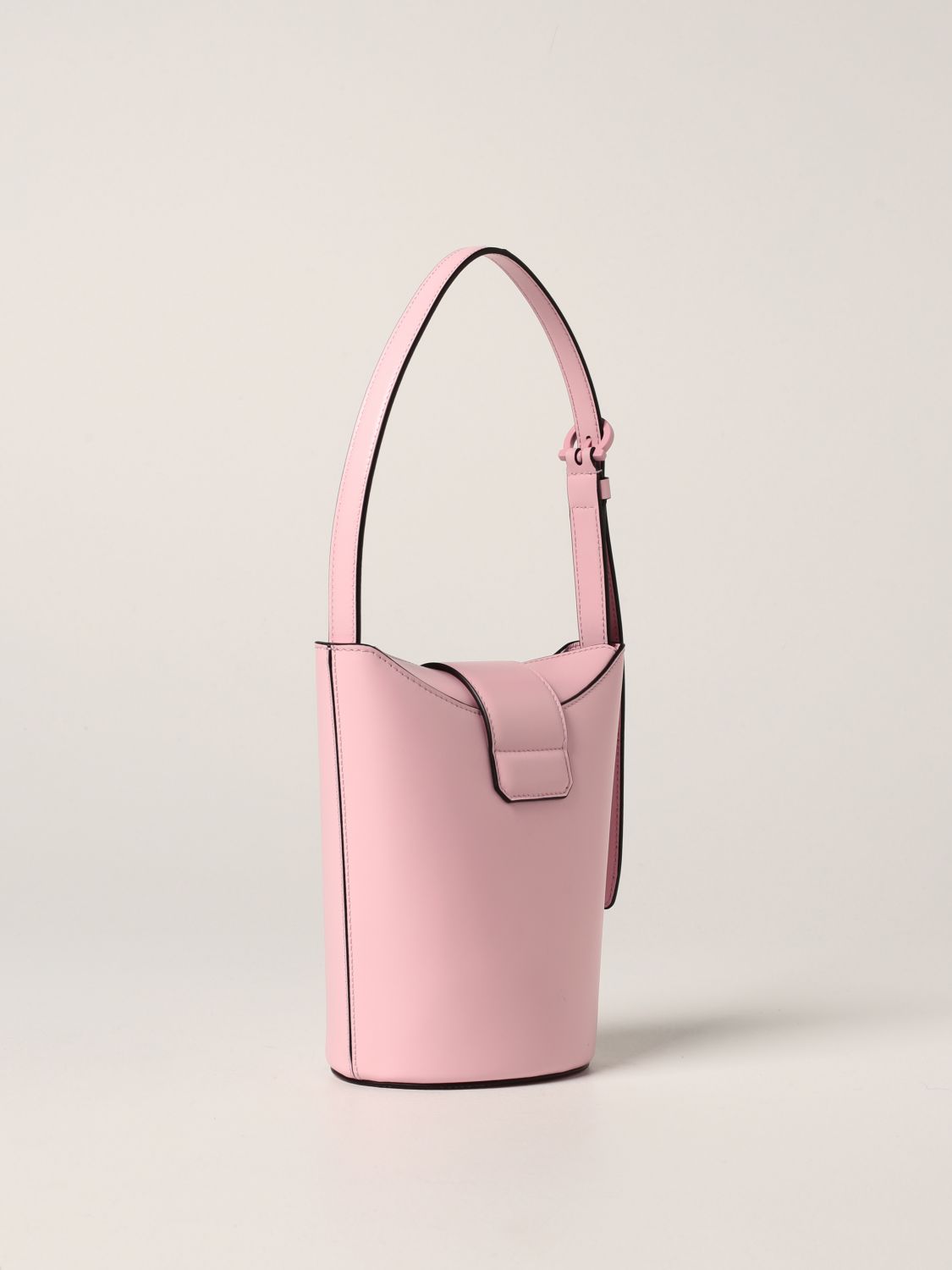Shoulder bag Salvatore Ferragamo: Salvatore Ferragamo Trifolio leather bag pink 3