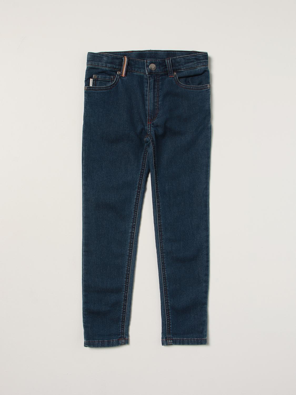 PAUL SMITH JUNIOR: Pants kids - Denim | Jeans Paul Smith Junior P24052  GIGLIO.COM