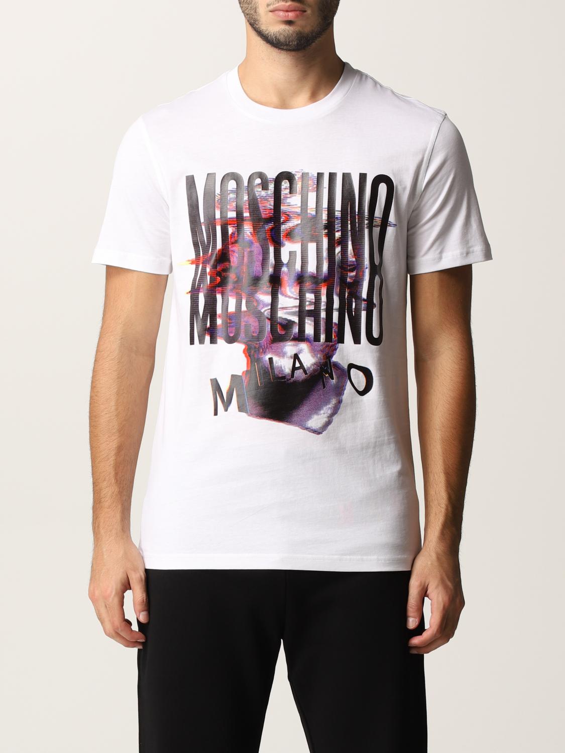 Moschino - T-shirt noir avec mini logo d'ours - BLS Fashion