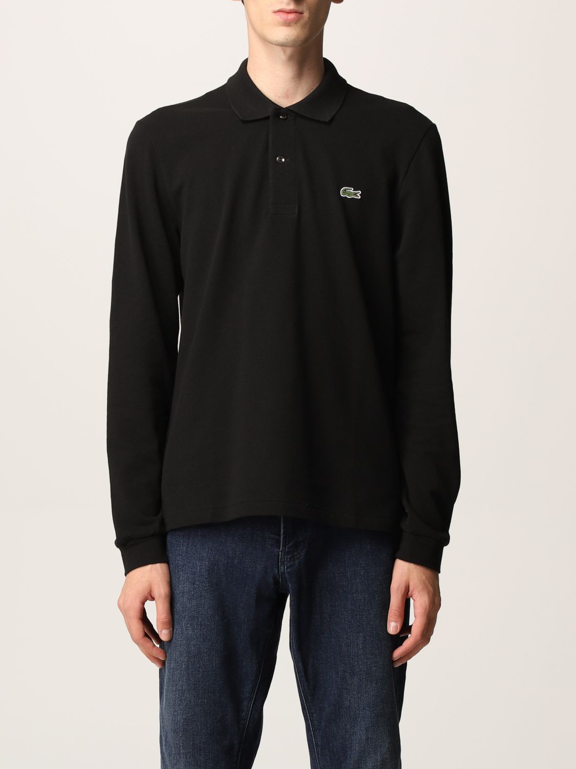 LACOSTE: Sweater | Shirt Lacoste Men Black | Polo Shirt Lacoste L1312