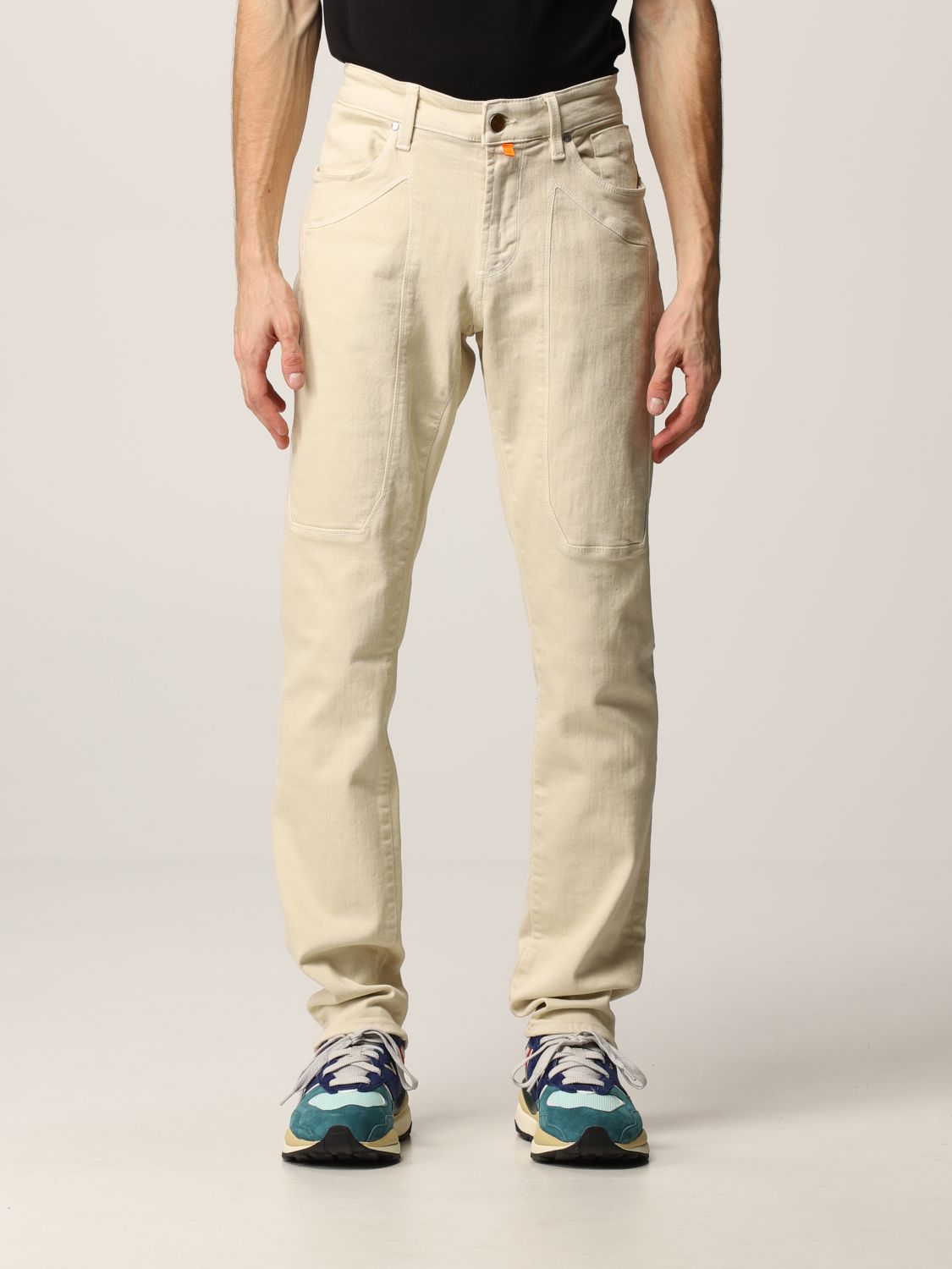 Pantalone Jeckerson: Pantalone Jeckerson a 5 tasche naturale 1