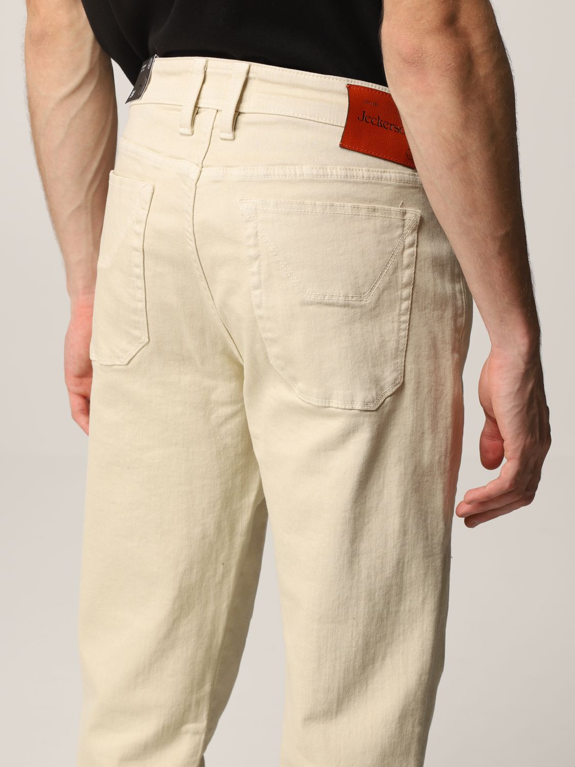 Pantalone Jeckerson: Pantalone Jeckerson a 5 tasche naturale 4