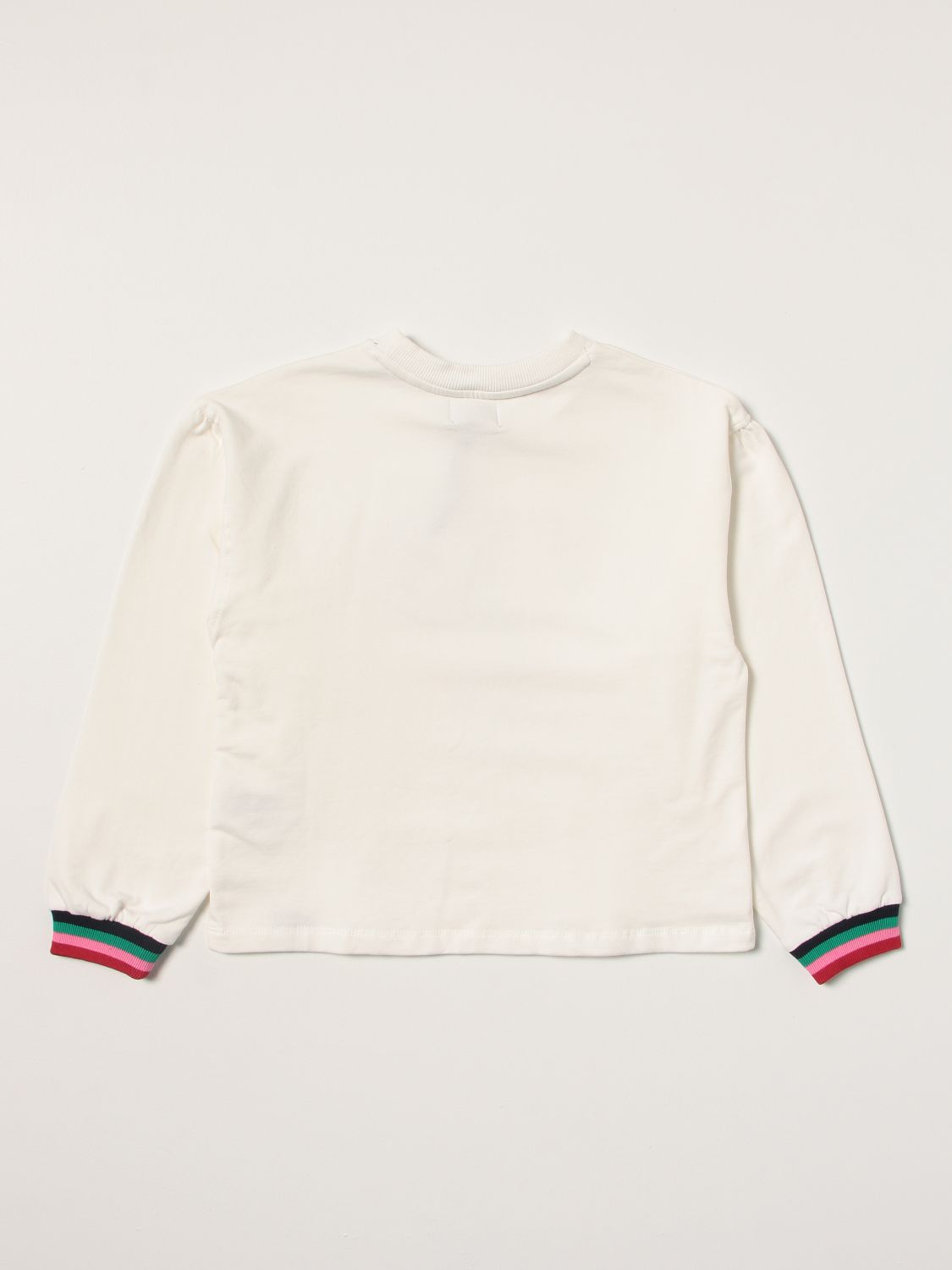 Sweater Liu Jo: Liu Jo Me Against You sweatshirt in cotton with logo white 2