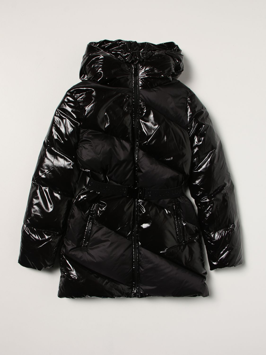 Jacket Liu Jo: Liu Jo down jacket in quilted shiny nylon black 1