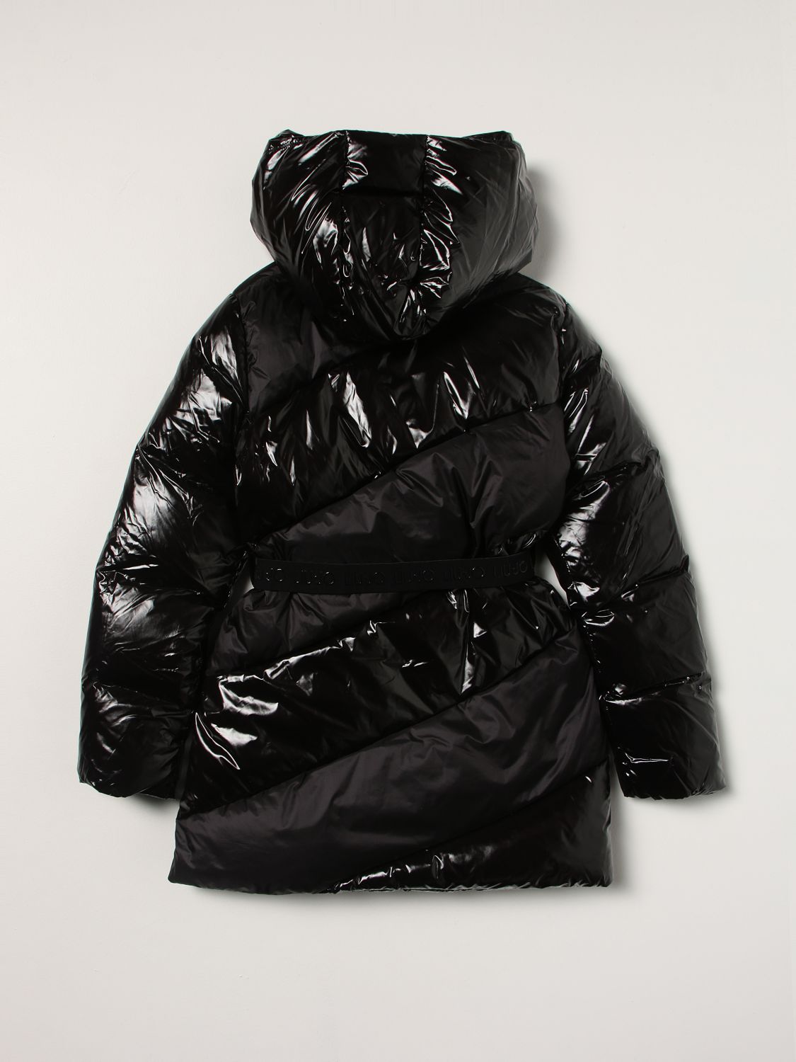 Jacket Liu Jo: Liu Jo down jacket in quilted shiny nylon black 2