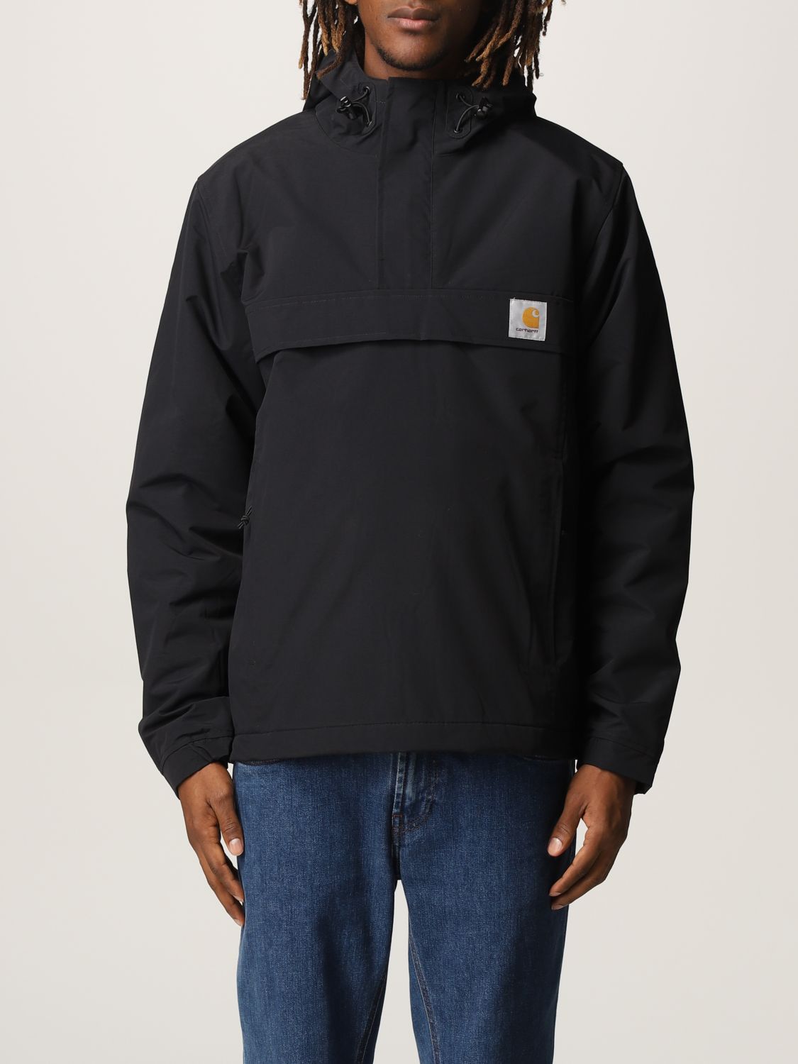 CARHARTT WIP: for man - Black 1 coat I02843503 online on GIGLIO.COM