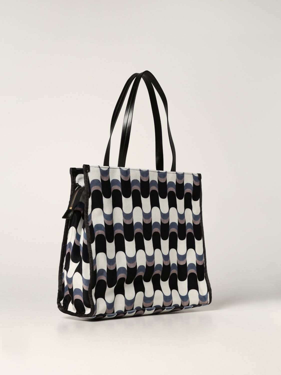 Сумка-тоут Maliparmi: Наплечная сумка Женское Maliparmi серый 2