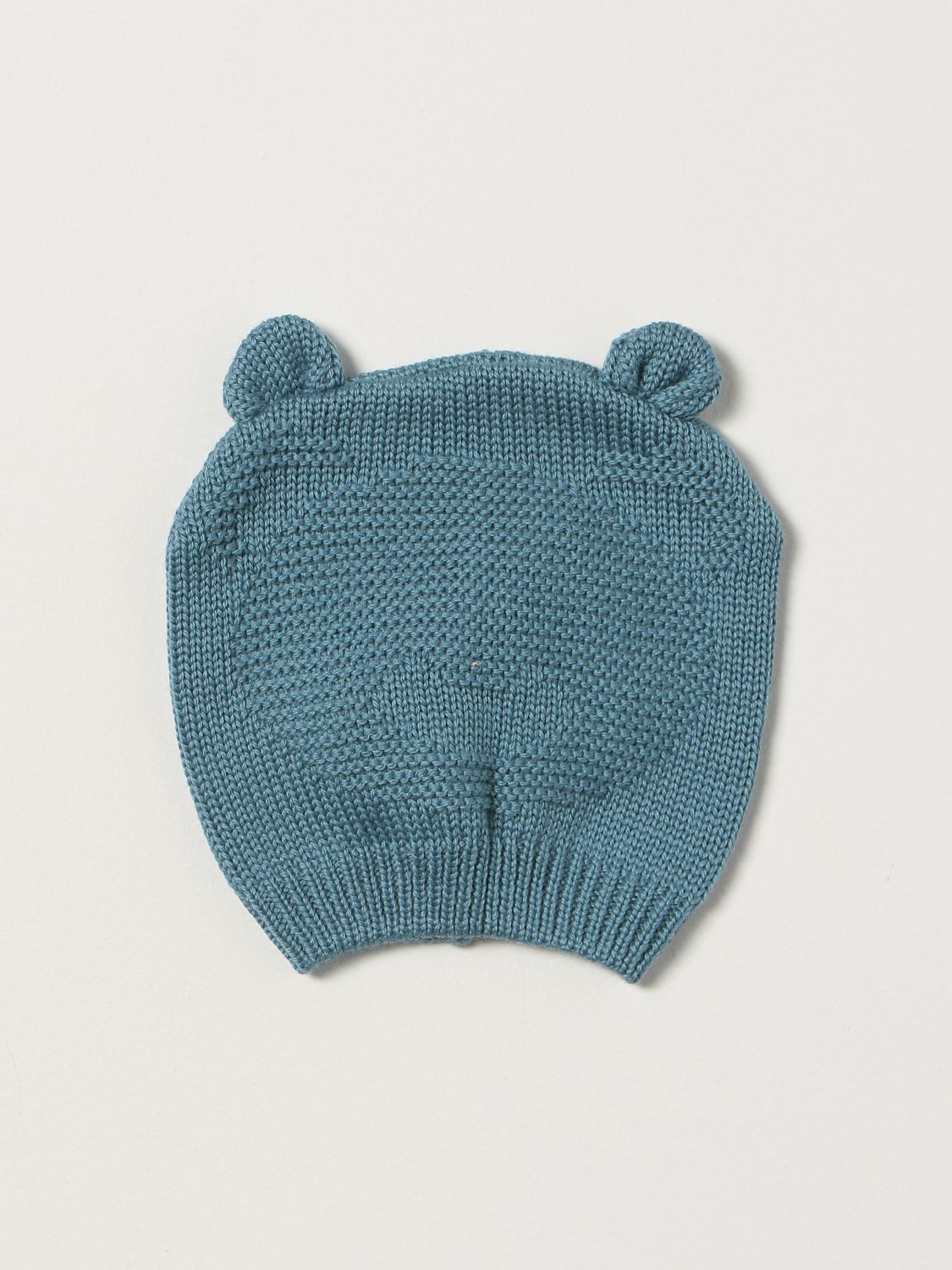 Cappello neonato Little Bear: Cappello a berretto Little Bear con orecchie ottanio 1