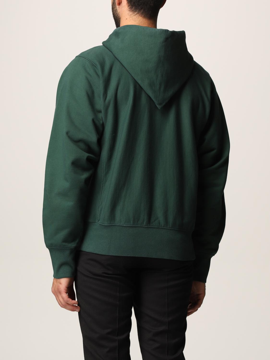 forest green sweatshirt mens