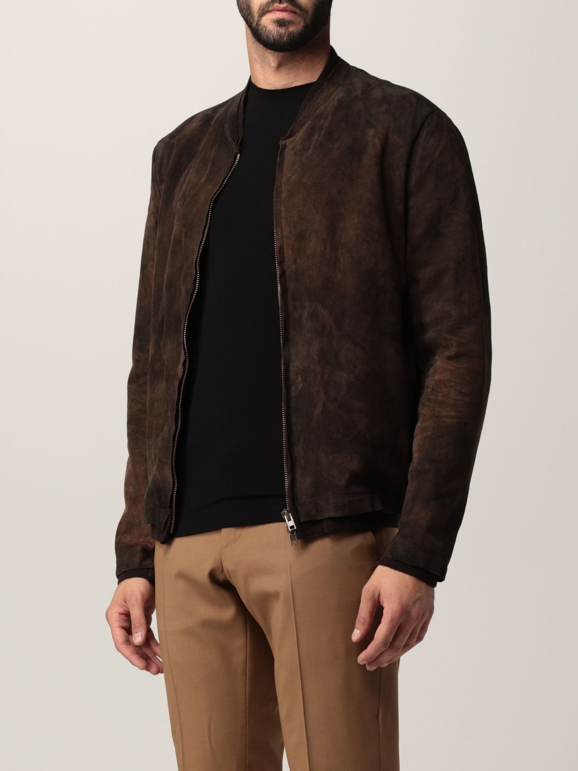 Mens Clothing Coats Short coats Salvatore Santoro Coats in Brown for Men 