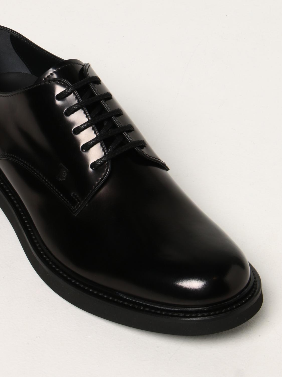 TOD'S: Zapatos hombre - Negro | Zapatos De Cordones Tod's XXM06H00C20 AKT  GIGLIO.COM