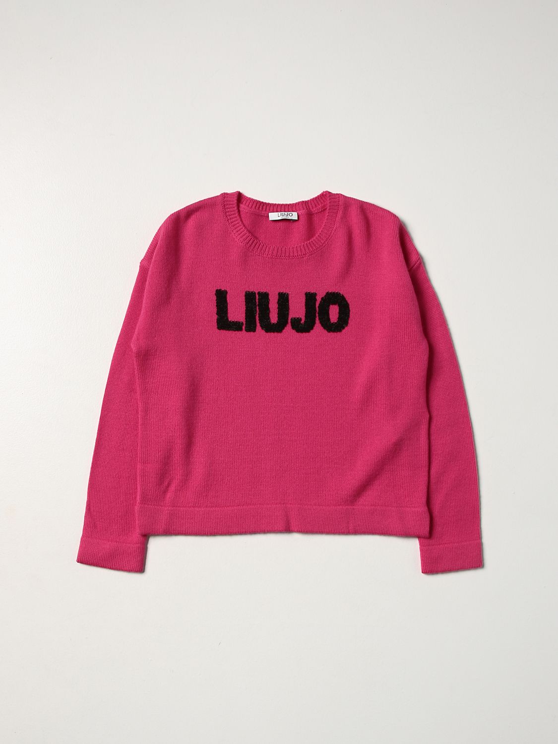 Sweater Liu Jo: Sweater kids Liu Jo pink 1