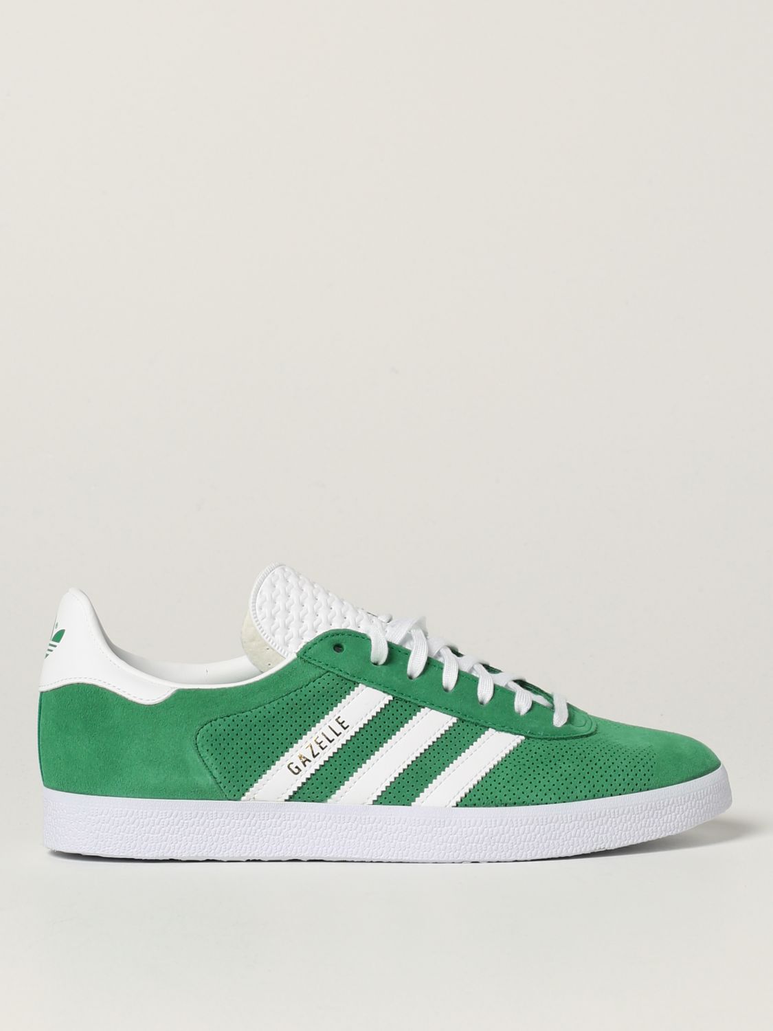 ADIDAS ORIGINALS: Gazelle Adidas sneakers in suede and synthetic leather | Sneakers  Adidas Originals Men Green | Sneakers Adidas Originals H02215 GIGLIO.COM
