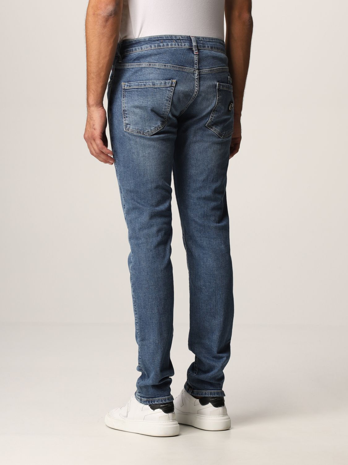 PHILIPP PLEIN: jeans for man - Denim | Philipp Plein jeans MDT2551 ...