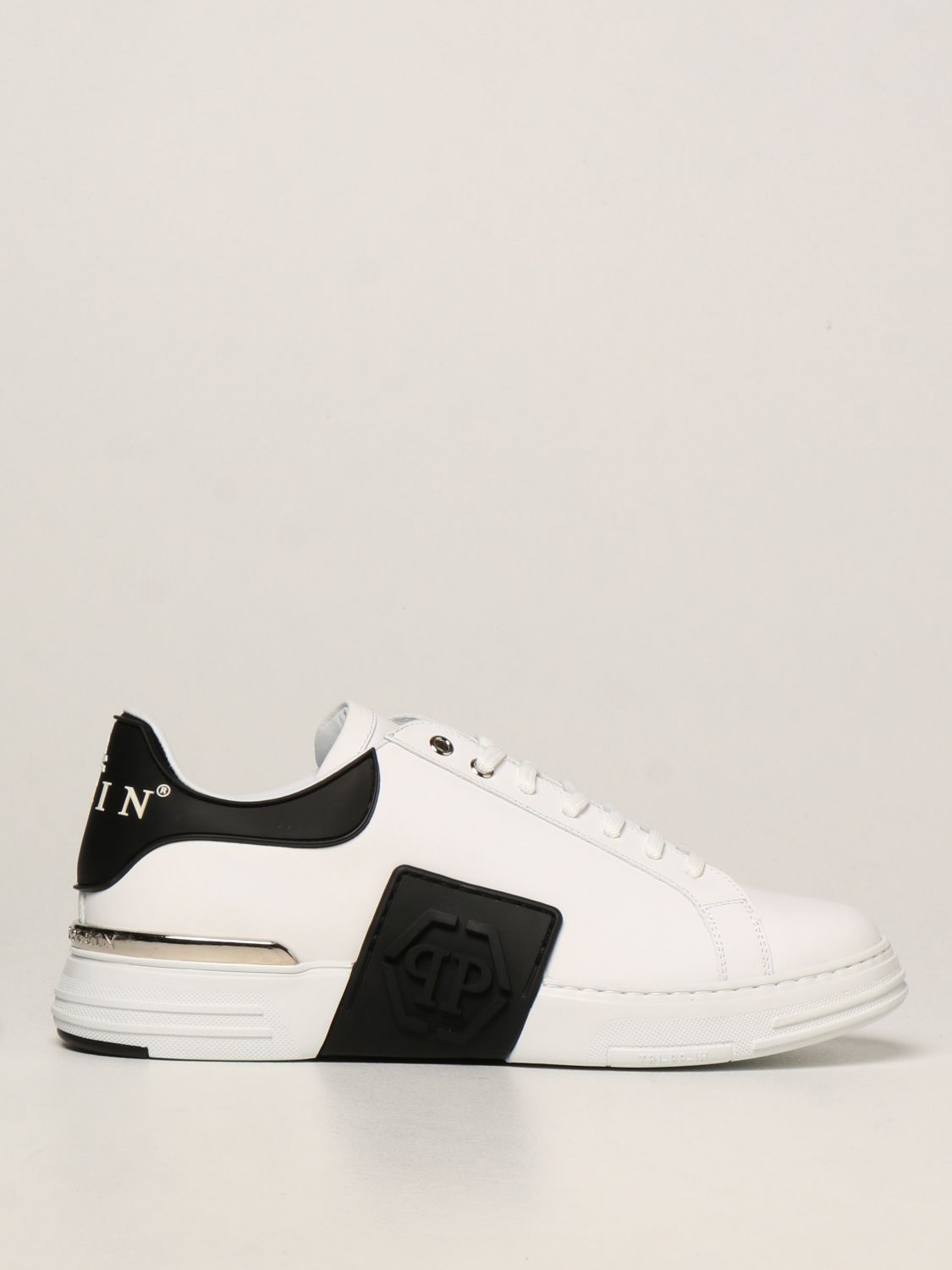 PHILIPP PLEIN: sneakers for man - White | Philipp Plein sneakers ...